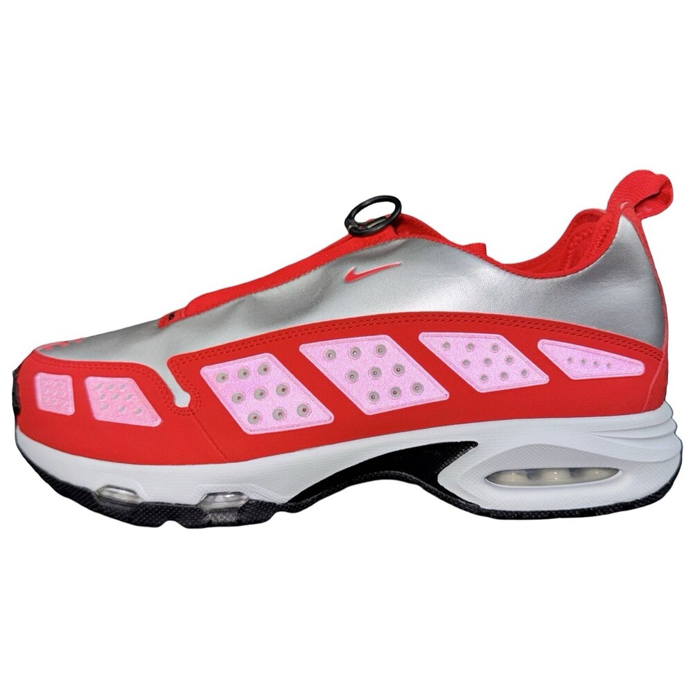 Nike Air Max Sunder Fusion Womens Size 11 Sneaker Shoes Red Silver IH3988-001